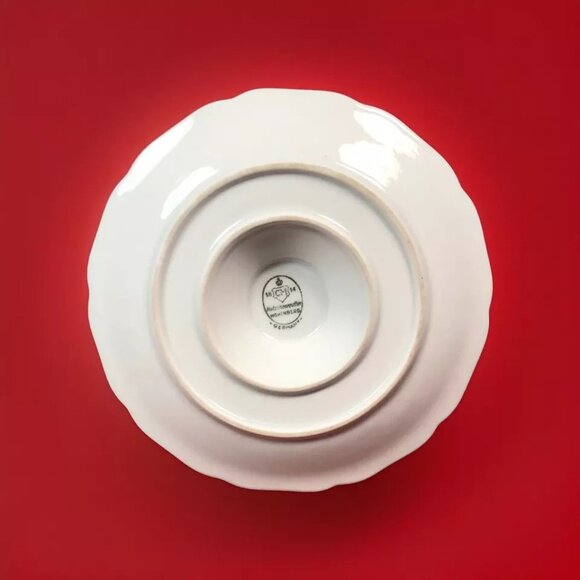 Hutschenreuther Hohenberg 1814 CM Germany Condiment Jar/Bowl w Underplate - Picture 7 of 7